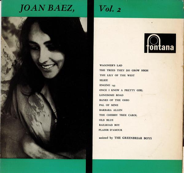 

LP Record JOAN BAEZ - Joan Baez, Vol. 2 TFL6025 Fontana 1963 UK Folk Used