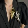 Decorative Pin 1/2Pcs Retro Brooch Hip Hop Style Hand Design