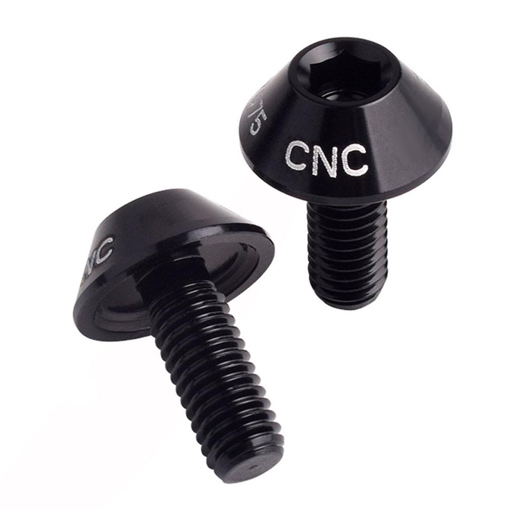 Śruby do koszyka na bidon rowerowy M5x12 ze stopu aluminium Śruby mocujące koszyk na bidon do rowerów szosowych i górskich