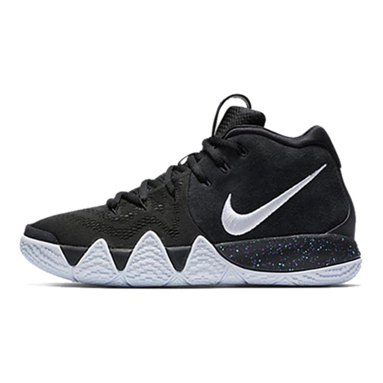 

Новые Nike Kyrie 4 Kyrie 4 Кроссовки со средней высотой верха Черно-белые Подростковые AA2897-002 36.5
