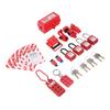 Electrical Lockout Tagout Kit Hasps Plug Lockout Loto Safety Locks Hanging Tags Keys and Storage Bag