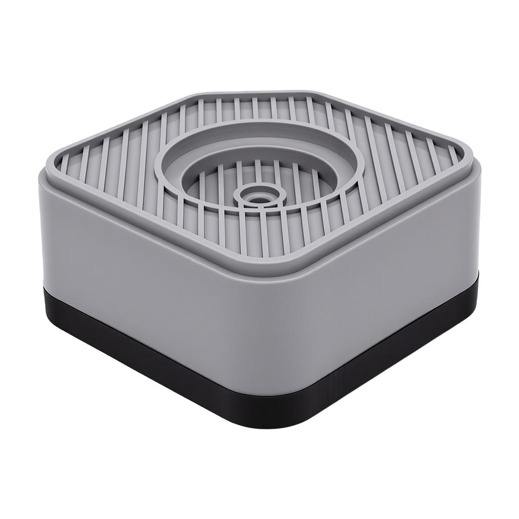 4pcs Anti Vibration Pads Water Proof Noise Reducing Anti Slip Support Feet for Washing Machine Dryer Furniture Grey