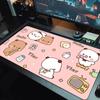 Bubu Y Dudu Color Mouse Pad Large Gaming Table Cushion Non-slip Laptop Tablet Big Mousepad XXL Mat Mini PC Playmat With Lock Edge