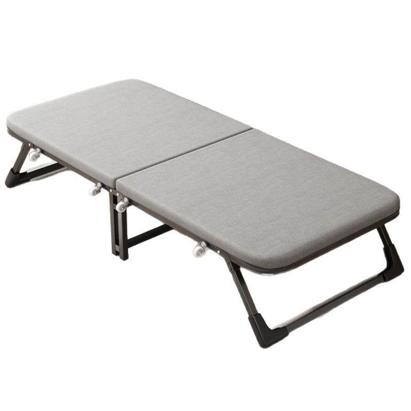 Portable Folding Iron Bed: Compact, Durable, Ideal for Office Naps & Rental Rooms