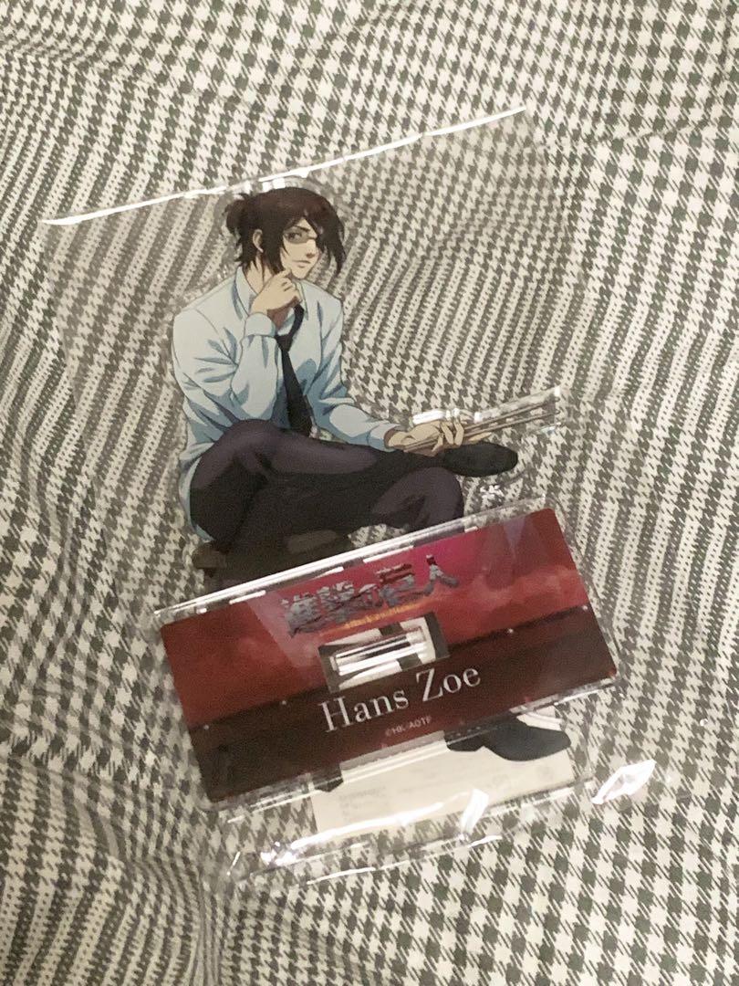

[USED] Attack on Titan Hange Acrylic Stand Karaoke no Tetsujin Karatetsu