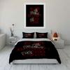 Cross and Text Design Bedding Bedding Duvet Cover Set Duvet Cover Pillowcases (1 * Duvet Cover 2 * Pillowcases, without duvet insert)