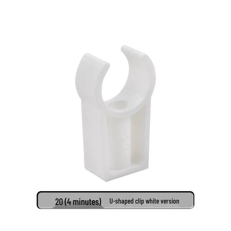 Fascetta a U in PPR per Tubi dell'Acqua, Misure 16-32mm