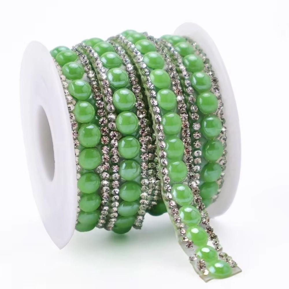3 Yards Colorful Self Adhesive Crystal Strip Shiny Flexible Rhinestone Strip 3mm/6mm DIY Decoration Glass Rhinestone Trim