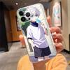Phone Case For iPhone 16 15 13 14 11 12 Pro Max 16 14 12 13 Pro 15 Plus 16E Killua Zoldyck Hunter × Hunter Anime Silicone Cover