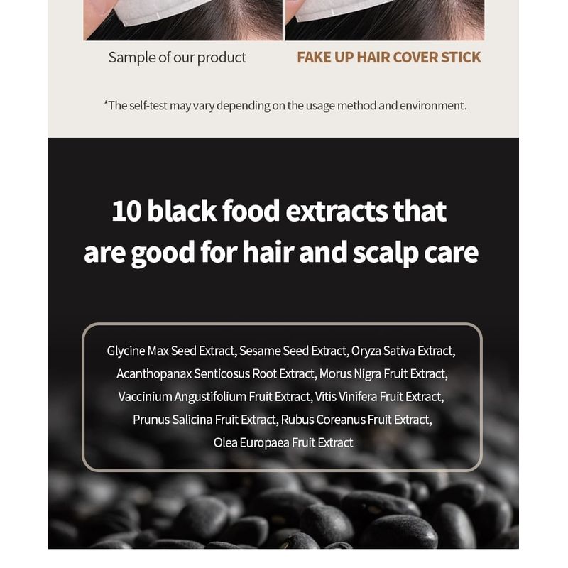 MACQUEEN - Fake Up Hair Cover Stick - 2 Colors