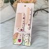 2pcs/set Fruit Pattern Hairbrush Set Rat Tail Comb with Fine Teeth & Wide Tooth Brush for Smooth Styling, Colorful Floral Design Hair Brushes
