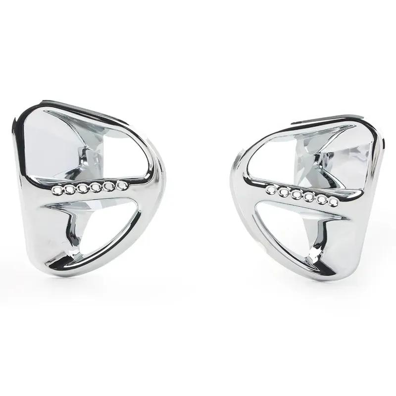 Motorcycle Air Intake Accents Grilles Case Cover Fairing For Honda Goldwing GL 1800 GL1800 2001-2010 2011 Chrome Accessories