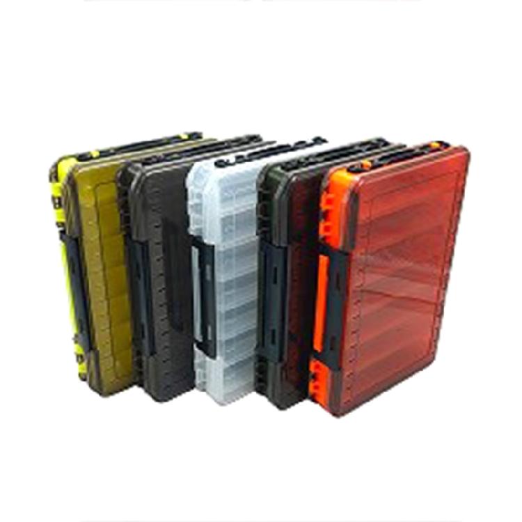 Double Sided Fishing Lure Storage Box Fishing Hooks Container Tackle-Organizer