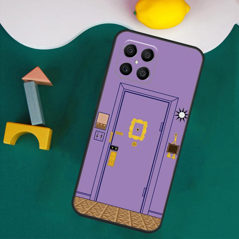 

Monica s Peephole Door Friends TV Case For Honor Magic 7 5 6 Lite Honor 200 Pro 50 70 90 Lite X9a X8a X8 X9 X8b X9c X9b Cover Honor Magic7 Lite