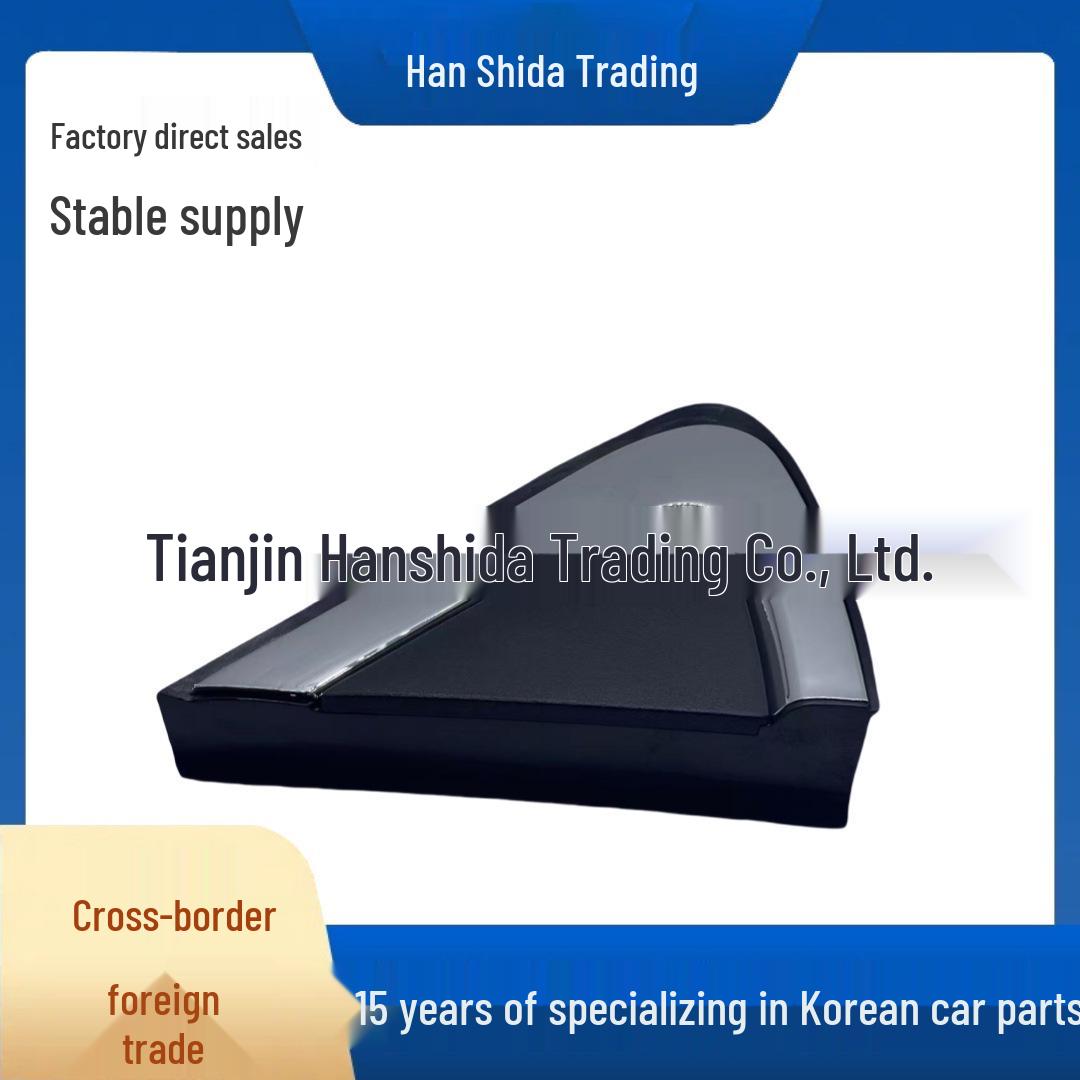 

86180D9000: Compatible with Hyundai Kia Left Triangle Glass Trim 86180-D9000. чорний