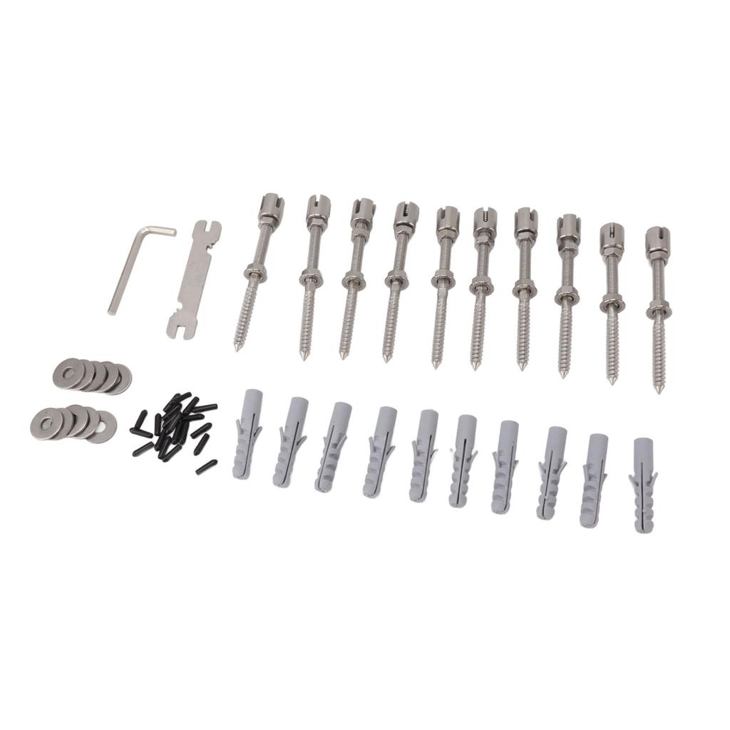 Wire Trellis Stainless Steel Modern Flexible Layout Invisible Strong Load Bearing Wall Trellis for