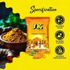 JK Haldi (Turmeric) Powder, 250 grams | Natural Golden Turmeric | 100% Vegan | NO Added Flavours and Colours | Perfect for Indian Cooking (Pack of 1)