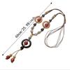 Vintage Bohemian Long Sweater Necklace Asymmetric Geometric Bohemian Necklace  for Girls