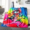 Power Rangers Teamup Flannel Blanket Super Soft Warm Cozy Blanket For Sofa Bed Office Travel Allseason Home Decor Gift