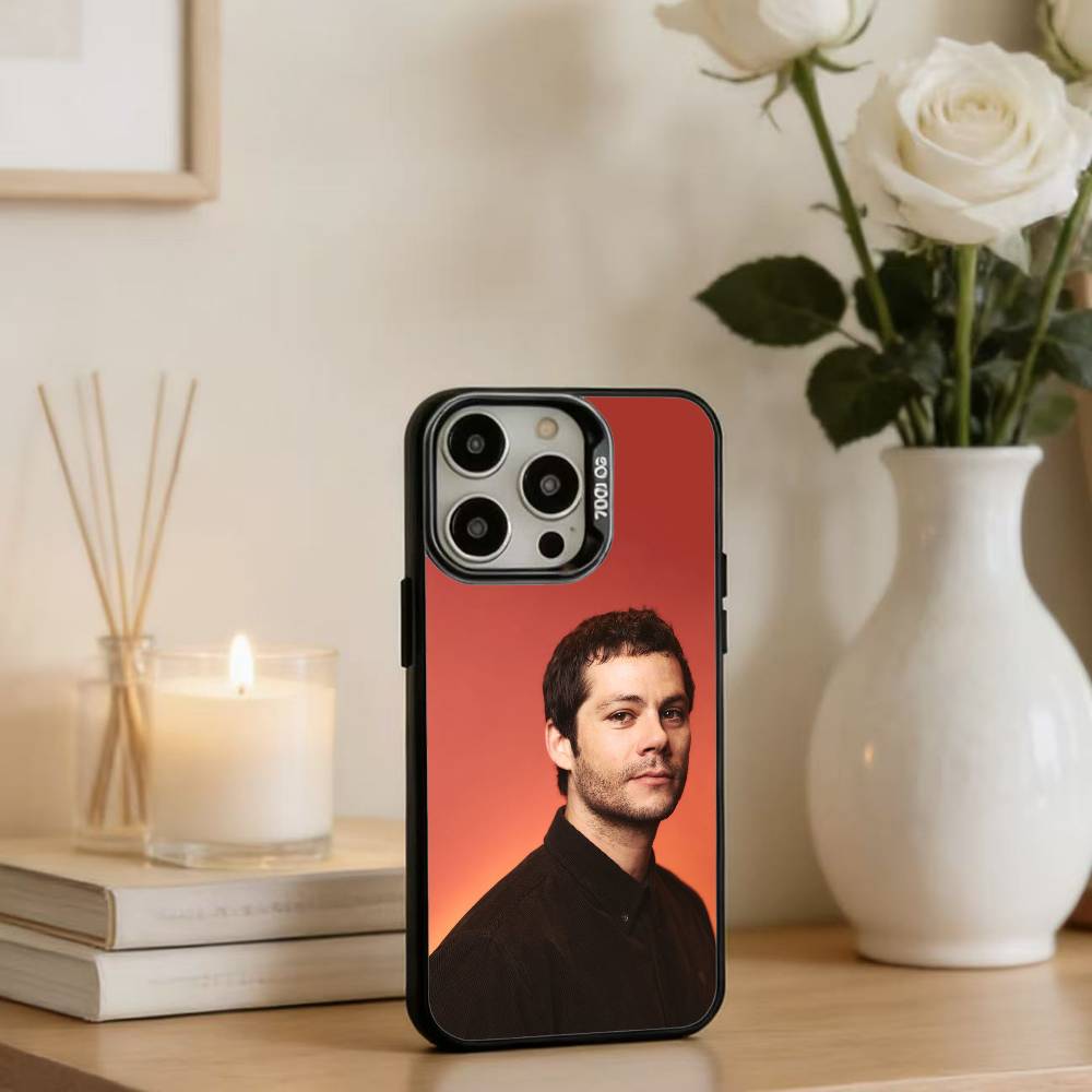 D-Dylan O-Obrien Phone Case For iPhone17, 16,15,14,13,12 Pro Max Black Candy Matte Shockproof Cover iPhone15