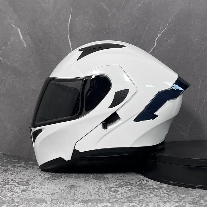 Motorcycle helmets Double Visors Modular Flip Up helmet DOT approved Full face casque moto racing Motocross helmet DOT