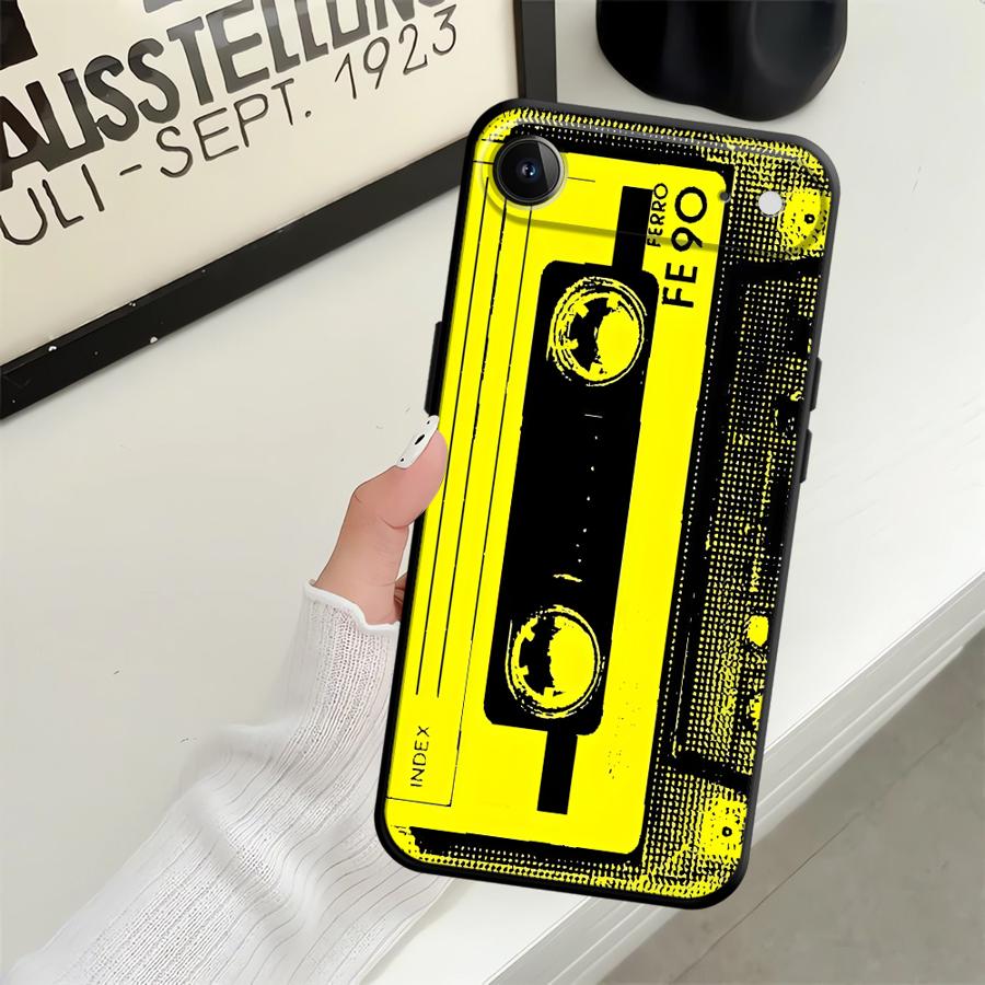 Coque de téléphone pour Apple iPhone 17 Pro Max 11 13 15 Pro 7 8 XR XS MAX 12 14 Air 16 Housse de téléphone Art Enregistreur