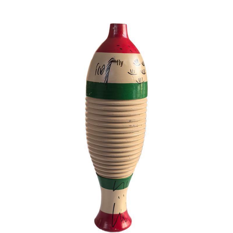 Orff Wooden Children's Frog Sound Tube - Percussion Instrument for Early Education