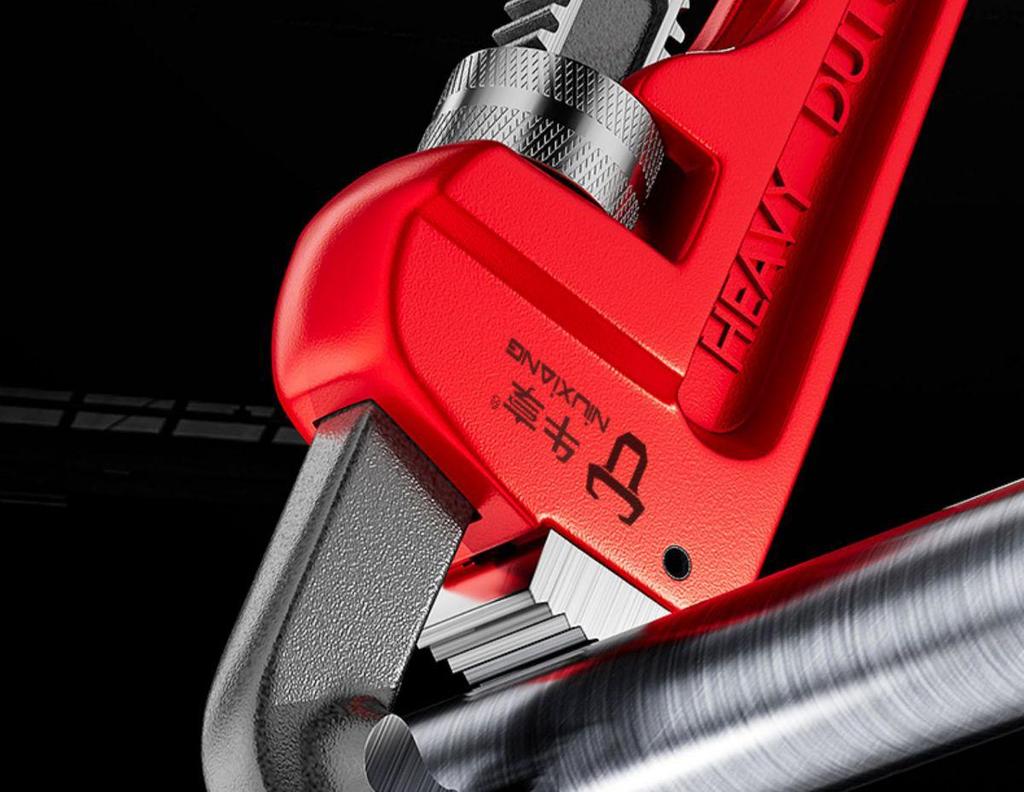 Universeller Industrie-Rohrschlüssel und Zange für Wasser- und Heizungsrohre