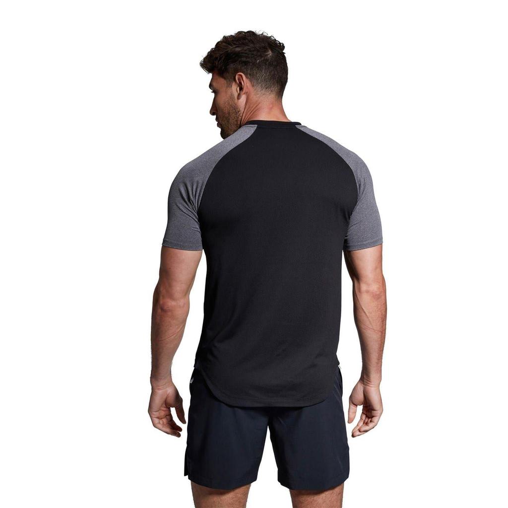 Canterbury Mens Elt Crew Neck Slim Raglan Athletic T-Shirt