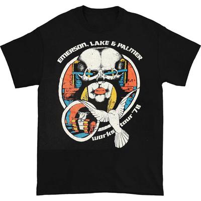 Neues Emerson Lake Palmer Band Warks Tour 78 Alle Größen T-Shirt Unisex T-Shirt