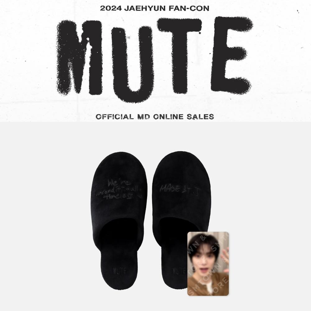 

Предварительный заказ 2024 JAEHYUN Fan Con MUTE Room Shoes Set