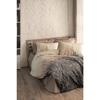 Bed Linen Set - 1 Duvet Cover 220 X 240 Cm + 2 Pillowcases 60 X 60 Cm - 100% Reinforced Cotton - Beige