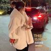 Fur Jacket Women's Imitation Lamb Wool Jacket Women's Autumn and Winter Velvet Thickened Outer Wear Warm and Trendy