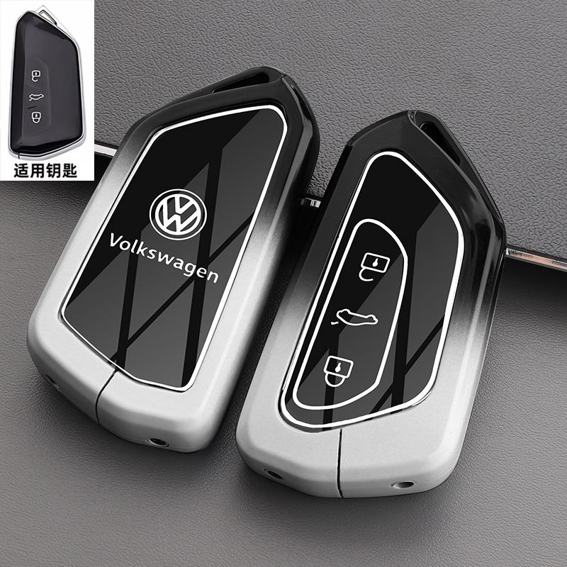 2026 Hot For VW VOLKSWAGEN Car Key Case Cover Shell For VW Volkswagen Golf 7 MK7 Tiguan MK2 For SEAT Ateca Leon FR 2 Ibiza For S