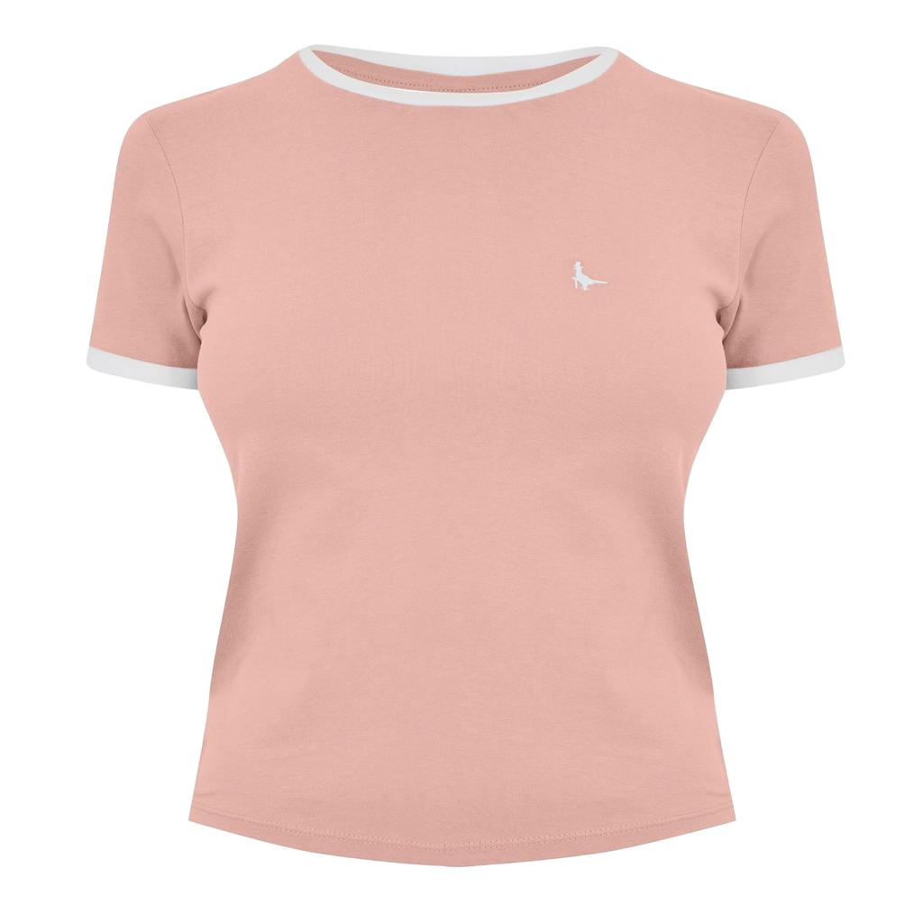 Jack Wills Womens/Ladies Trinkey Ringer T-Shirt