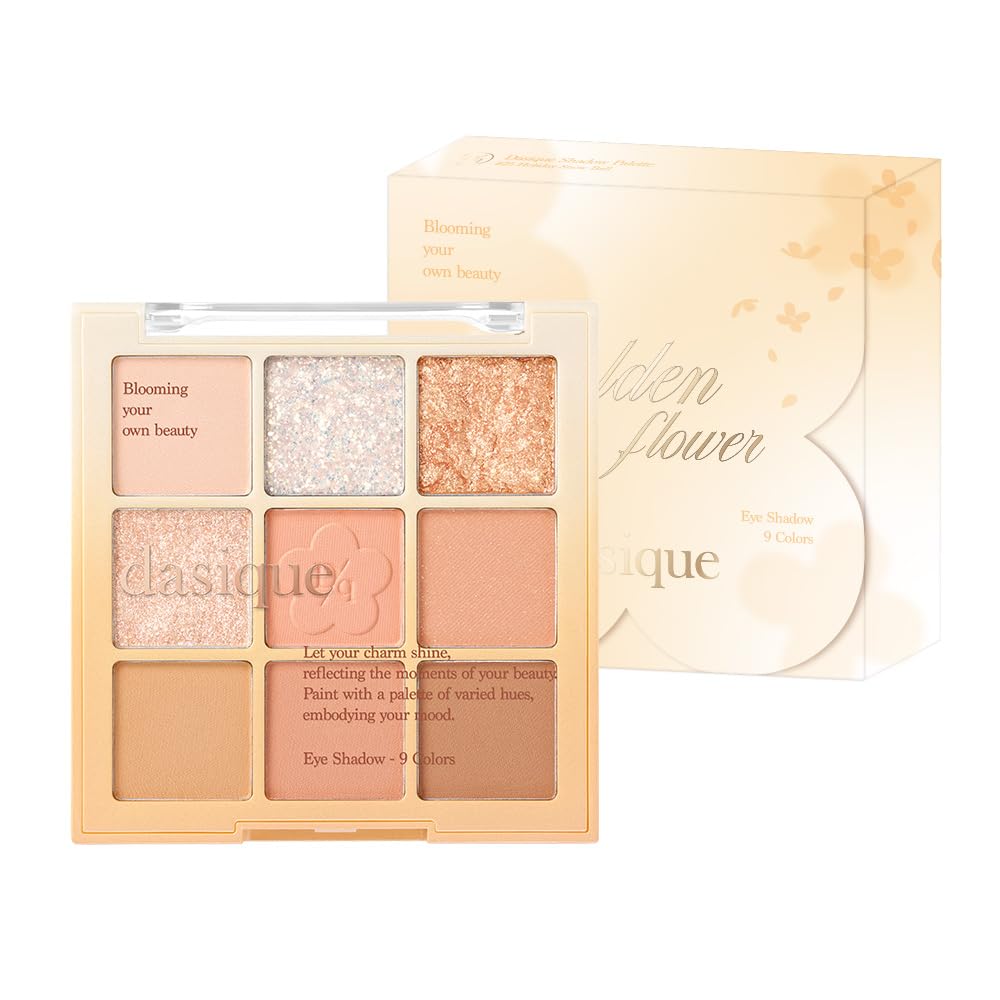 

Dasique Dasique Golden Flower eyeshadow palette Official #26 9-color palette/eyeshadow/eyebag maker/eyeshadow