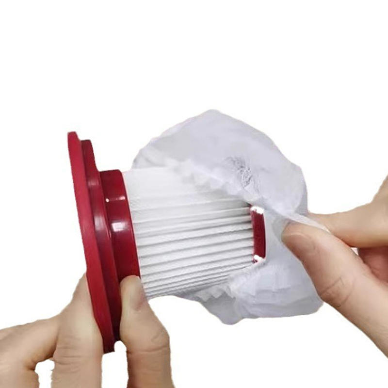 100 Pieces Cheap Disposable Vacuum Cleaner Filter Protective Cover Washable Non-woven Fabric For Hand Held Vacuum Cleaner