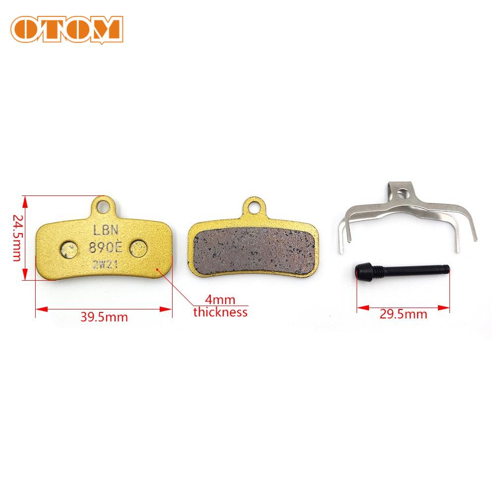 Electric Motocross Accessories Metal & Brass Alloys Front and Rear Silent Brake Pads For Surron Sur Ron Sur-Ron Light Bee Parts