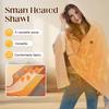 Portable Heated Shawl Wraps for Winter, Cozy USB Heated Shawl 3 Heating Levels Throw Blanket Wearable Blanket for Home Rest Car Travel