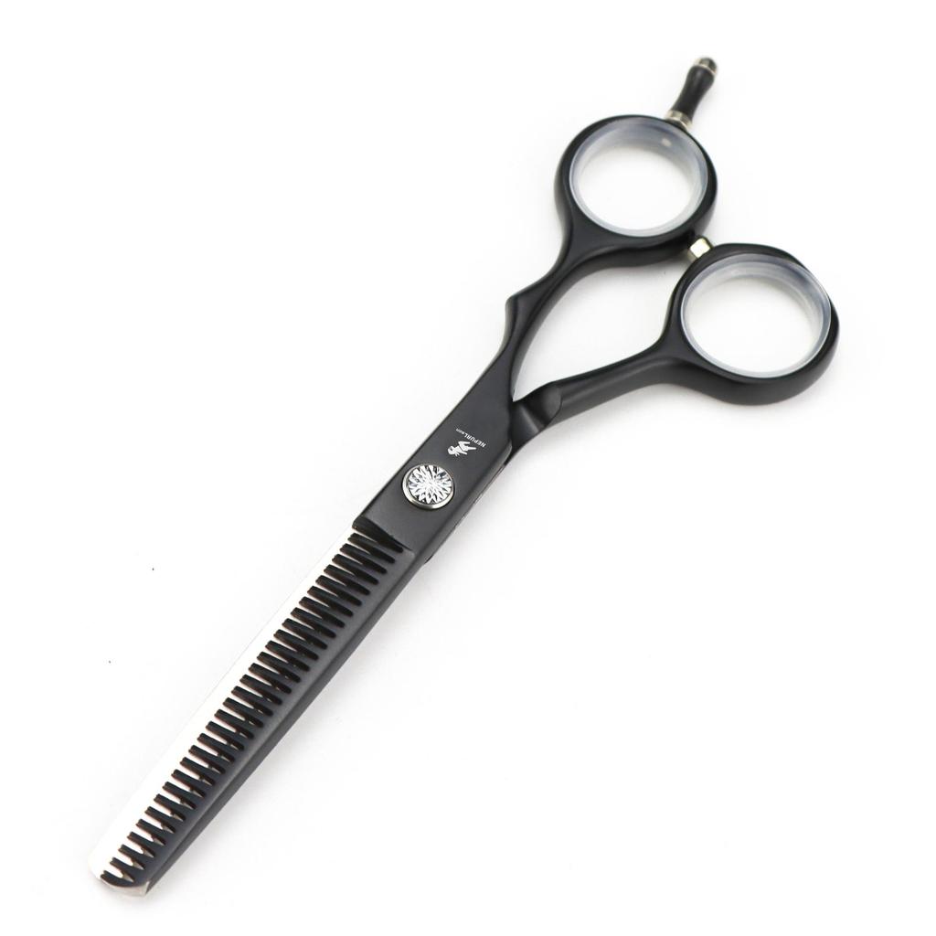 New 5.5" Black Hairdressing Barber Thinning Scissors Shears