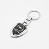 BBFP7 Metal/Leather Car Keychain Badge Emblem For Opel Astra Grandland Corsa Mokka Frontera Insignia Zafira Key Chain Rings Accessorie