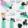 KollyKolla 500ml Stainless Steel Water Direct Seamless Large Easy To Suitable for Carbonated Stylish Vacuum Keeps Drinks Cold and Suitable for Boys