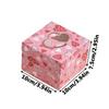 30 pezzi Scatole Regalo con Finestra a Forma di Cuore Scatole per Dolcetti di Carta Scatole per Confezioni Regalo a Cuore d'Amore Scatola per Imballaggio per Decorazioni Matrimoni Forniture per Feste di Compleanno
