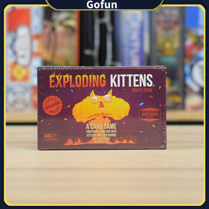 Buy Exploding Kittens Party Pack Card Game (no music) at affordable
