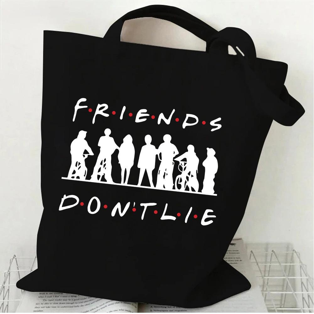 Stranger Things Fashion Student Canvas Bag