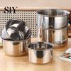 High Performance Inner Pot Rice Cooker Replacement Stainless Steel Volume Easy Maintenance Accessory Liner for Steaming Stewing Slow Simmering