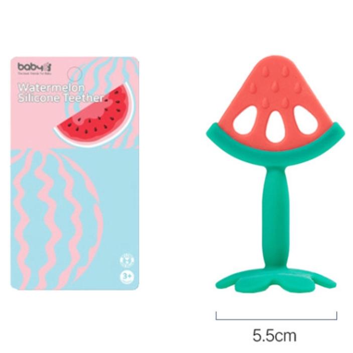 [BABY & I] Silicone Fruit Teether Set (with Storage Case) – 7 Designs