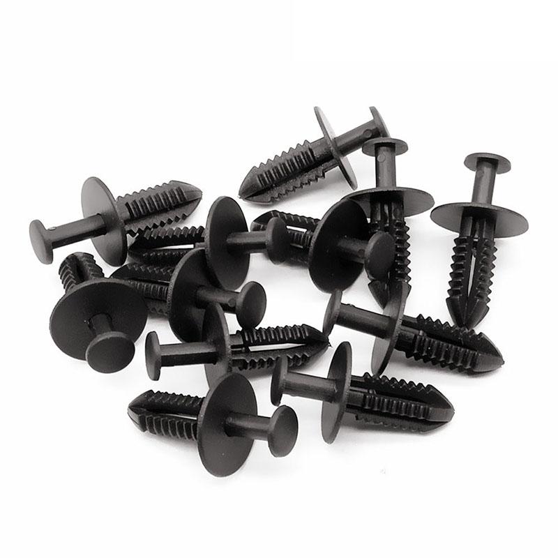 100x Bumper Cover Fender Screw Rivets Fixed Fastener Clip For Opel Messer