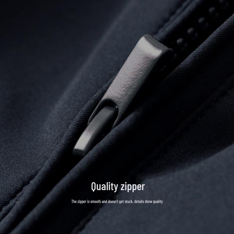 Shanshan Men's Harrington Stand Collar Jacket