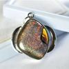 Natural Opal Pendant Multi-Color Fancy 35 ct 925 Sterling Silver October Birthday Birthstone